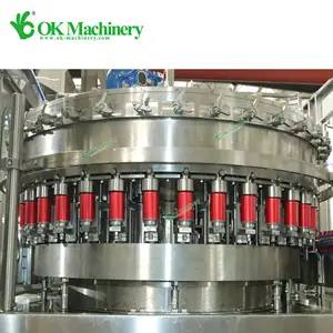 XP682 High Level Automatic 3000cph 250ml Pet Can Carbonated Drink Filling Machine