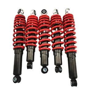 Amortisseurs arrière rouges pour VTT 250 mm 270 mm 300 mm 320 mm Ajustement parfait pour les motos Dirt Pit Bike <span class=keywords><strong>Quad</strong></span> <span class=keywords><strong>50cc</strong></span> 110cc 125cc 150cc 250cc - Product Image 1