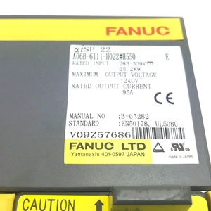 ไดรเวอร์แกนหมุน Fanuc ของญี่ปุ่น รุ่น A06B-6111-H022 # โมดูลเครื่องขยายเสียง H550 - Product Image 4
