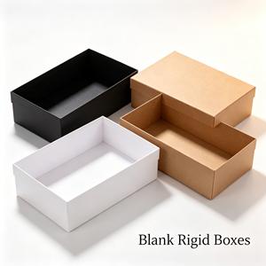 Custom Logo Kraft Paper <b>Gift</b> <b>Box</b> Rigid Paper Packaging <b>Box</b> for Jewelry Retail Shopping - Product Image 3