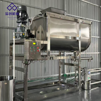 Mélangeur à ruban industriel pour poudres, engrais, additifs alimentaires, produits chimiques