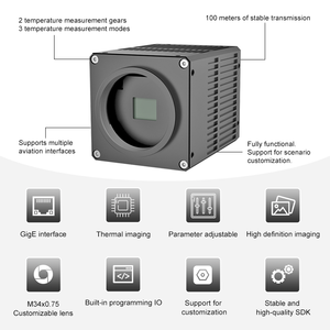 17um High-definition 400x300 LWIR Infrared Thermal <b>Camera</b> <b>Heat</b> Hot-wire Detector Night Vision Device LWIR Industrial <b>Camera</b> 17um - Product Image 6