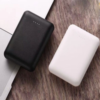 Chargeur de téléphone portable portable, batterie externe 5000mAh, mini, fin, USB, charge rapide, écran LED, 10W