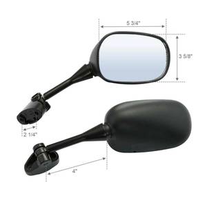 Tcmt XF-416 Một Cặp Đen Rear View Gương Đối Với Honda <span class=keywords><strong>VFR800</strong></span> VFR 800 2002-2008 2007 2006 2005 - Product Image 5
