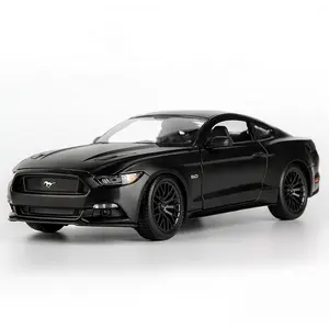 Maisto 1:18 2015 Ford Mustang Gt 5.0 Legering Sportwagen Statische Gegoten Voertuigen Model Speelgoed Model Auto