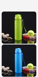 Portable Plastic Creative <strong>Cup</strong> Summer Sports Children's <strong>Cup</strong> / <strong>Frosted</strong> Plastic Water Bottle - Product Image 6