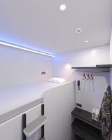 WE Modern Hotel Privacy Cabin Bunk Capsule Sleep Box with Storage Drawer Custom Color School & Hospital Use