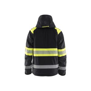BLAKLADER - 448019779933XS Veste d'hiver haute visibilité Noir/Jaune-EAN 7330509855867 HI-VIS WORKWEAR - Product Image 2