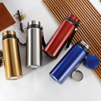 Thermos en acier inoxydable 304 pour boissons isolées Bouteille d'eau en acier inoxydable