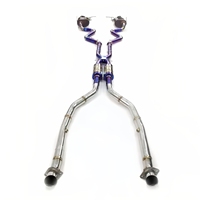Knalpot Valvetronic Catback MPER untuk BMW M3 E90 E92 E93, Ringan, Berbahan Titanium dengan Pipa Depan Stainless Steel, Peningkatan Performa