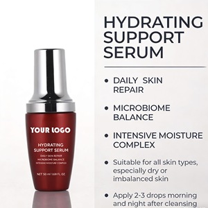 50ML Red Gentle Firming Hydrating Essence Brightening Skin Tone Moisturizing Repairing Facial <b>Serum</b> Skin Care - Product Image 3