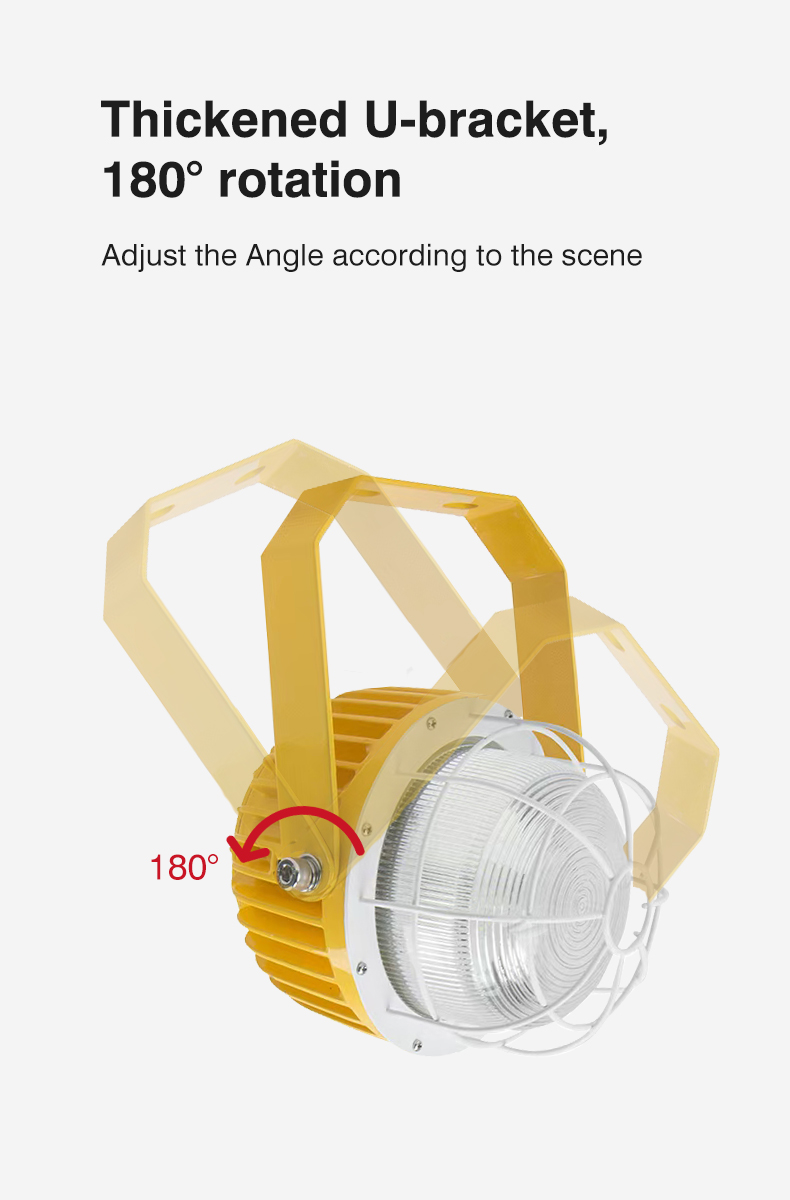 Lampu Led Tahan Ledakan Atex 40W 60W 80W 120W