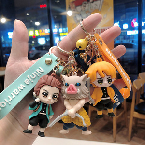 Meilleure Vente Porte-clés 3D Dessin Animé Mignon <span class=keywords><strong>Ninja</strong></span> <span class=keywords><strong>Marvel</strong></span> Spider-Man Shin-chan Poupée Pendentif Portable pour Voiture Sac Cadeau - Product Image 4