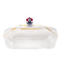 Robinet d'eau personnalisé Bec d'eau potable Sac de rangement 7.5L Poignée transparente Bec Stand up Poche à eau