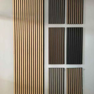 Nouveau design, prix entrepôt, panneaux acoustiques en bois MDF insonorisants et diffuseurs, lambris mural et plafond en placage de bois - Product Image 4