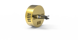2024 Solid Metal Aluminium Alloy Car Air Freshener Gel with Custom Fragrance Long-Lasting <strong>Vent</strong> <strong>Clip</strong> <strong>Diffuser</strong> Accessory - Product Image 3