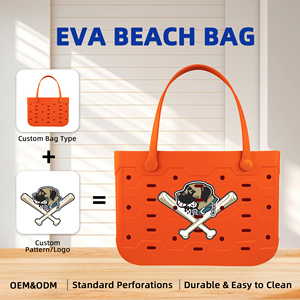 Sac de voyage week-end surdimensionné en EVA, portable, imperméable, avec compartiment à chaussures, grande capacité, chaînes pour les vacances, la gym et les sports - Product Image 1