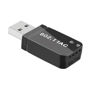 5 GHz WLAN-Adapter 1300 Mbps USB 3.0 Drahtlose Netzwerkkarte AP 2.4G/5GHz WLAN-Antenne Ethernet WLAN-Dongle-Empfänger für Laptop PC