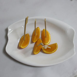 2.5Mm A Grade Plat Rond Jetables Brochettes <span class=keywords><strong>De</strong></span> Bambou Teppo Brochette Pour Barbecue Rotatif Pommes <span class=keywords><strong>de</strong></span> <span class=keywords><strong>Terre</strong></span> Pics Avec Poignée - Product Image 6