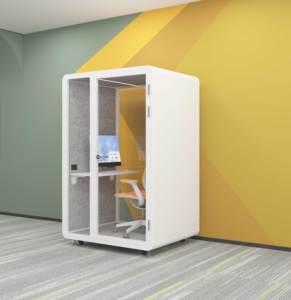 Venta caliente Vocal Booth Studio C Vocal Booth Grabación Prefab Modular Apple Cabin Office Pod - Product Image 3