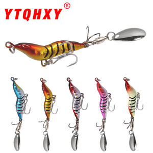 เหยื่อตกปลา Vibra Lure Bottom Bait 5 ชิ้น คละสี ตัวเบ็ดโลหะแบบ Spinner สำหรับตกปลาแบส อุปกรณ์ตกปลาแบบตีเหยื่อ - Product Image 3