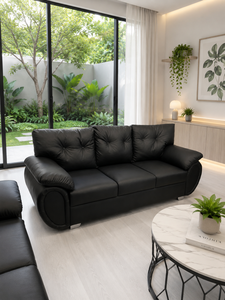 Modern Nevada Reborn 3-2-1 Square Lounge Set with Eco-Friendly Fabric for Hotel & Living Room - Product Image 4