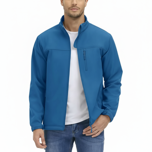 Veste Softshell d'hiver pour homme en gros, coupe-vent et imperméable, respirante, veste Softshell pour homme 2026 - Product Image 1