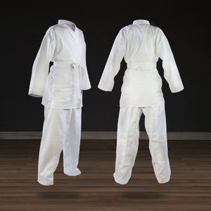 Dobok Uniforme per Adulti con Scollo a V Approvato WTF in Cotone Tessuto Speciale Colorato per Taekwondo Kukkiwon Corea Arti Marziali - Product Image 5