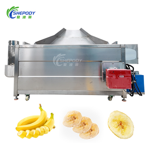 Máy chiên tròn tự động bằng điện, máy chiên hàng loạt công nghiệp kiểu chảo tròn dùng cho khoai tây chiên, khoai mì, chuối chiên - Product Image 6