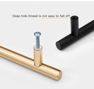 YQ Moderne Edelstahl möbel griffe Küche zieht Schrank griffe - Product Image 5