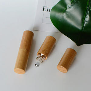 Vietnam WeWood Custom <b>10ml</b> Empty Essential Oil Glass Roll on Perfume <b>Bottle</b> Bamboo Packaging - Product Image 5