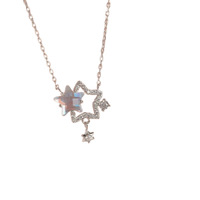 Collier pendentif chat Woying Kitty, chaîne en bambou réglable, bijoux délicats pour tous les jours, cadeau d'amitié pour femmes