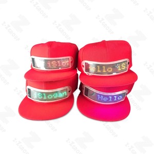Mensaje jugando <span class=keywords><strong>LED</strong></span> gorra de béisbol de moda publicidad <span class=keywords><strong>LED</strong></span> de publicidad tapa - Product Image 5
