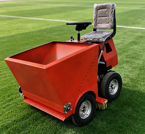 Máquina para Rellenar Arena, Diseño Compacto Rojo, Capacidad de Carga de 350 kg, Maquinaria de Construcción - Product Image 2