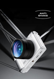 Caméra vidéo numérique professionnelle 4K HD Compact sans miroir Vlog Body Capteur CMOS stabilisé> Enregistrement de carte SD/TF à écran 3" - Product Image 2