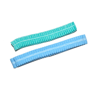 Cubierta <span class=keywords><strong>desechable</strong></span> de PP para la cabeza, red para el cabello para ropa de trabajo quirúrgica, protección contra el polvo con 18, 19, 20, 21 y 24 pulgadas, <span class=keywords><strong>precio</strong></span> de fábrica - Product Image 3