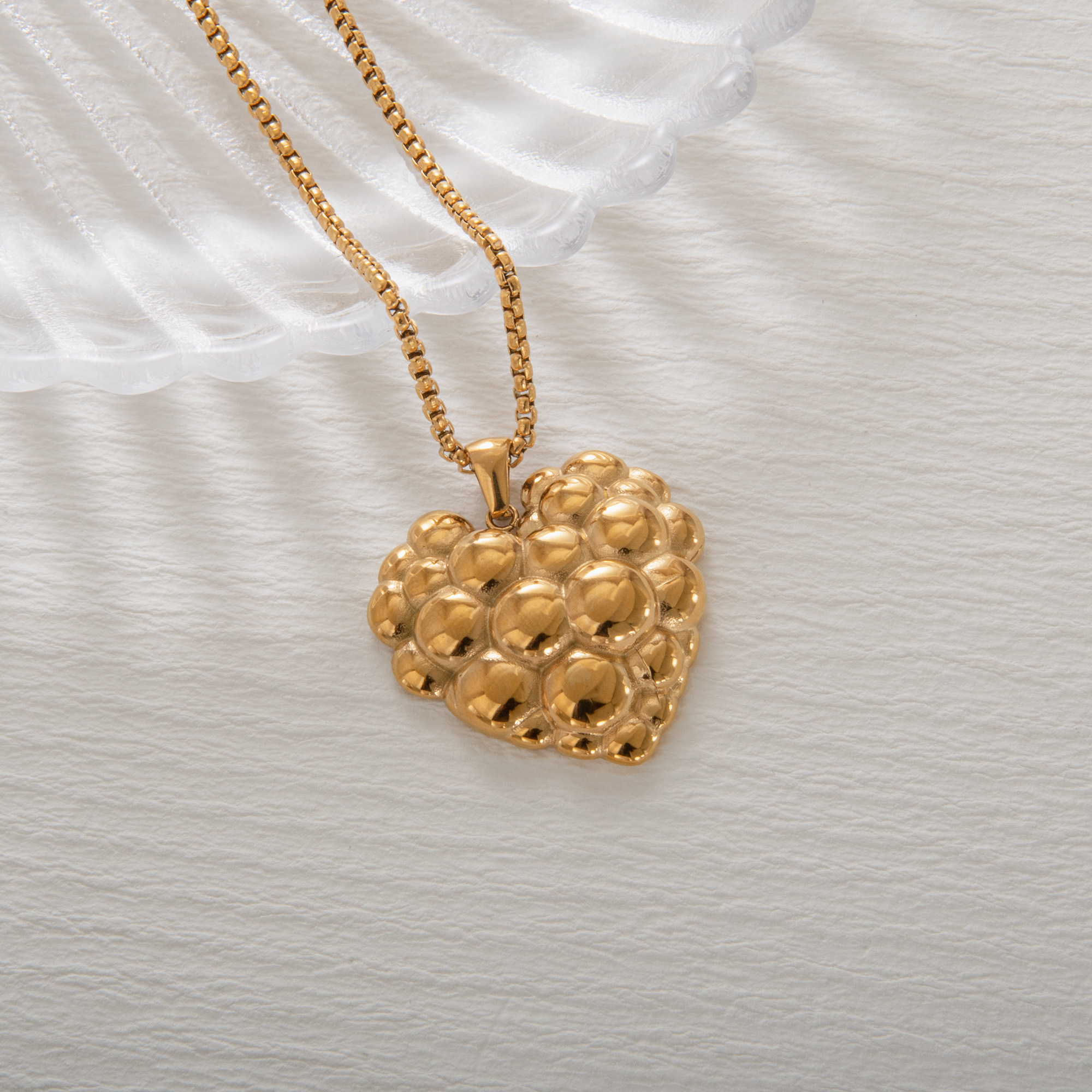 MYNECK Factory Premium Stock 18k Gold Plated Stainless Steel 