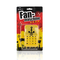 Machine à effets sonores en plastique jaune avec design ancre, de Hambourg, avec amour, jouet bruiteur à 16 boutons