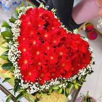 Support d'arrangement de fleurs humides et sèches en éponge en mousse florale personnalisée avec ventouses pour les décors de mariage et de fête