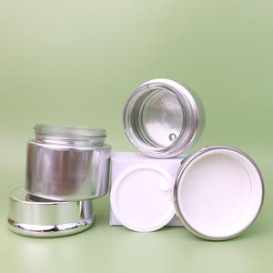 En Stock 80ml y 120ml Botellas de vidrio Frosty 50g Material de embalaje cosmético para el cuidado de la piel Suero Mascarilla facial Crema facial - Product Image 3