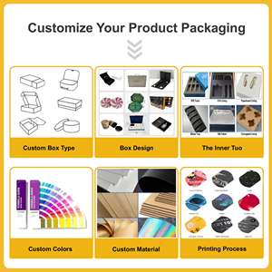 מותרות מחדש של מתנה גלי תיבת מתנה לוגו מותאם אישית סויה מודפס חולצת טריקו תיבת מט למינציה משי הדפסה - Product Image 5