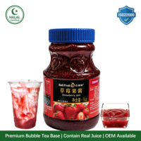 Oem Odm Pure Sweet Fruit Flavor Jam for Multiple Use with Plastic Bottle