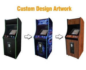 Chất lượng cao 681 trong 1 retro thẳng đứng Arcade máy 2 người chơi nỗi nhớ video Arcade trò chơi cổ điển đứng lên người đàn ông hang động Arcade - Product Image 3