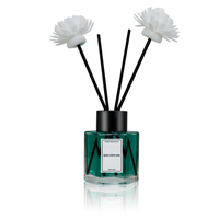 Parfum de luxe personnalisé de Noël 50ml pour hôtel parfum de maison arôme de fleur avec bâtons de rotin et fleur