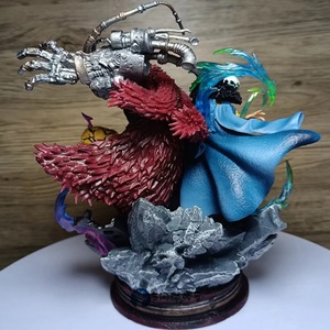 24cm một pieced LX Ba Đội Trưởng Ma đảo Anime máy bay chiến đấu Luffy Eustass Kid Pháp Luật GK Navigation Vua mô hình bức tượng trang trí - Product Image 5