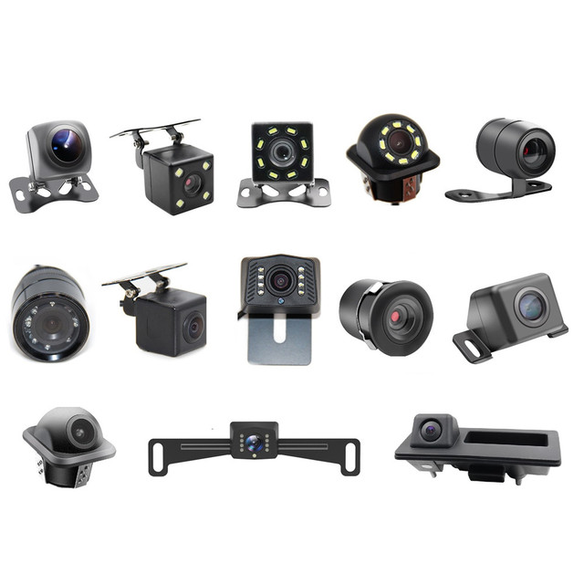 Factory Mini Car Backup Camera 1080P CCD Split Screen Night Vision IP68 Waterproof Universal Fit Rear View 1 Year Warranty