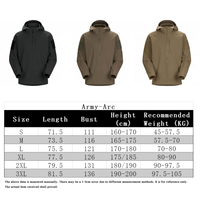 Chaqueta de nailon fino transpirable para hombre a prueba de viento y lluvia para actividades casuales y al aire libre-Montañismo