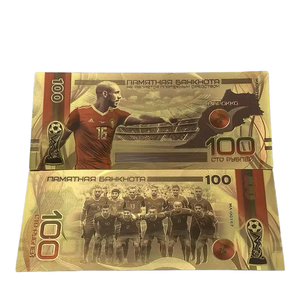 Billetes de Fútbol Mundial 2026, con Relieve a Doble Cara, Color Dorado, Cristian Star, Chapados en Oro de 24k, para Regalos - Product Image 6