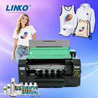 Printer DTF A3 Harga Grosir LINKO dengan Dual Head Printer I1600 30cm, Printer Film Transfer Panas DTF untuk Pencetakan Kaos