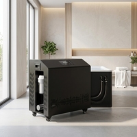 Système de refroidissement pour bain froid avec contrôle de température Wi-Fi, désinfection à l'ozone, double filtration et refroidissement par air pour bain de glace
